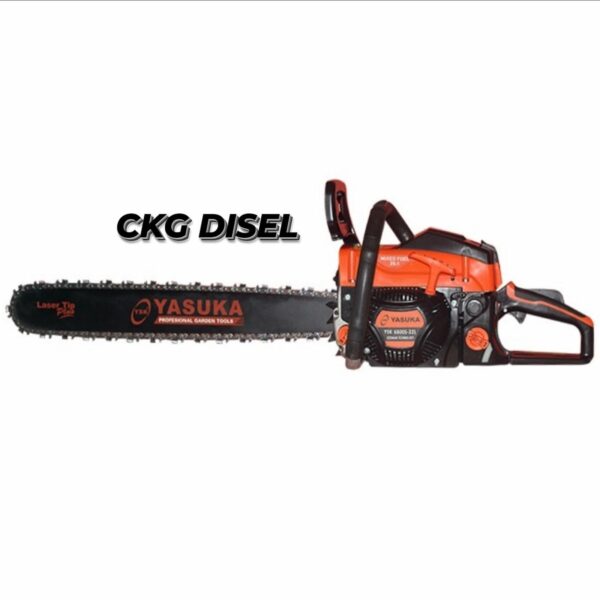 4 Chainsaw Gergaji Mesin YASUKA 6800S - 22 LT