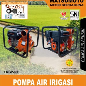 Mesin Pompa Air Irigasi Sawah 3inch irigasi Matsumoto MGP 80 B CROP