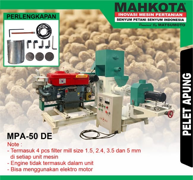 1 Mesin Pelet Apung Pertanian - CKG Diesel Jul26