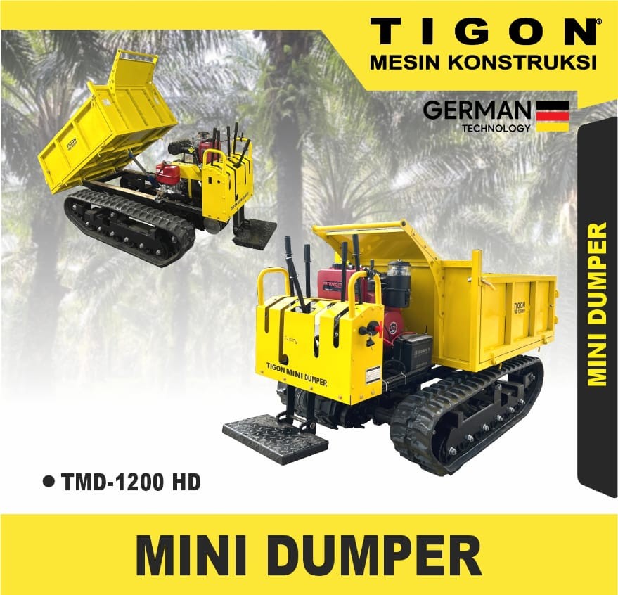 3 Mini Dumper Mesin Konstruksi Jul26