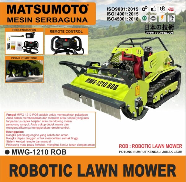 Matsumoto MWG-1210 ROB (Robotic Lawn Mower)