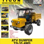 Tigon ATV Dumper TD-35 4WD (Mesin Konstruksi & Pertanian)