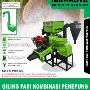 Mahkota KD-630 PRO WG (Giling Padi Kombinasi Penepung)